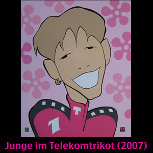 Junge mit Telekomtrikot (2007)